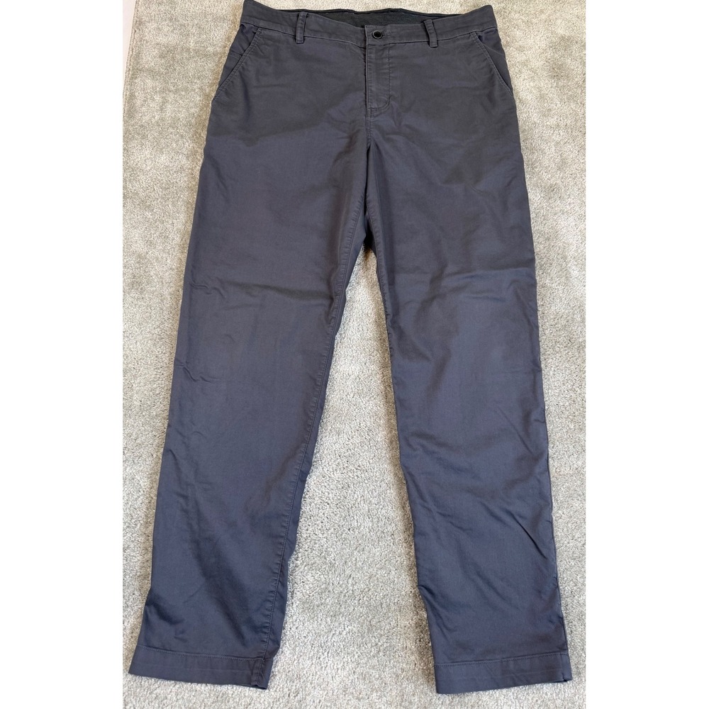 Nike Dri-FIT Chino Pants Mens 34x30 Dark Grey Charcoal DA4089-070 Golf Casual